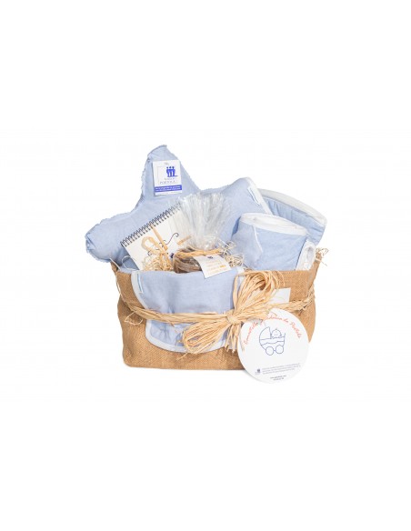 Canastilla bebé CHIC BLUE M