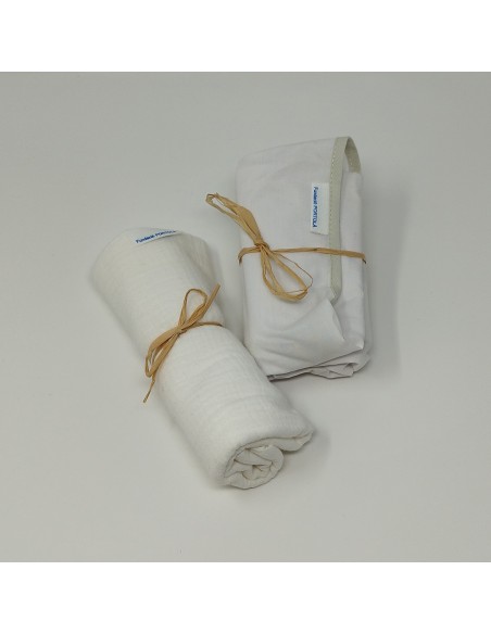 Canastilla bebé MUSSOL BLUE XL