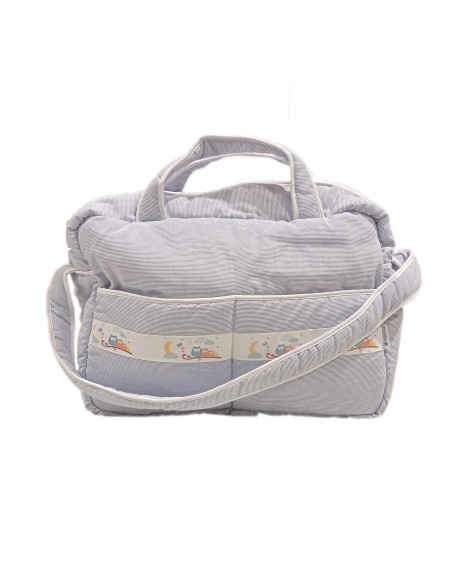 Canastilla bebé MUSSOL BLUE XL